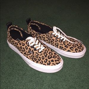 Cheetah print vans